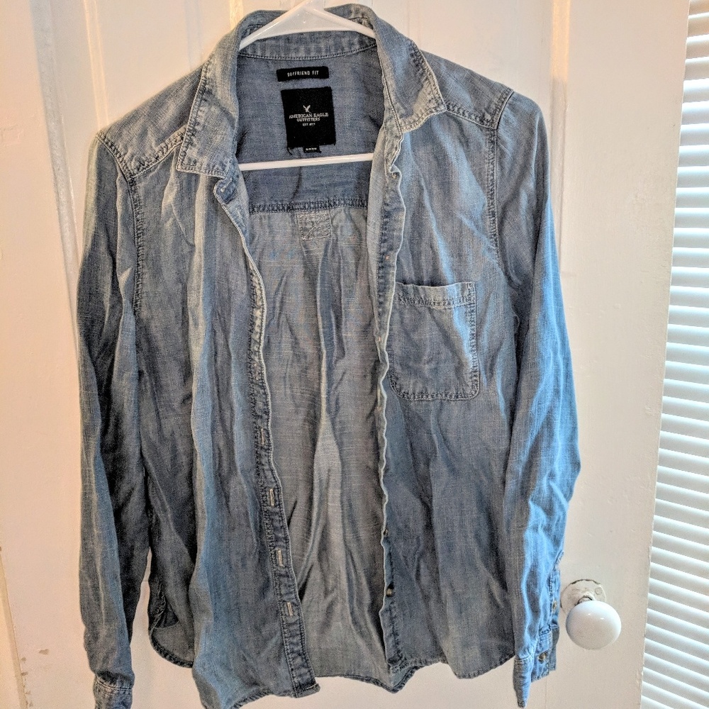 Denim Button Up Shirt